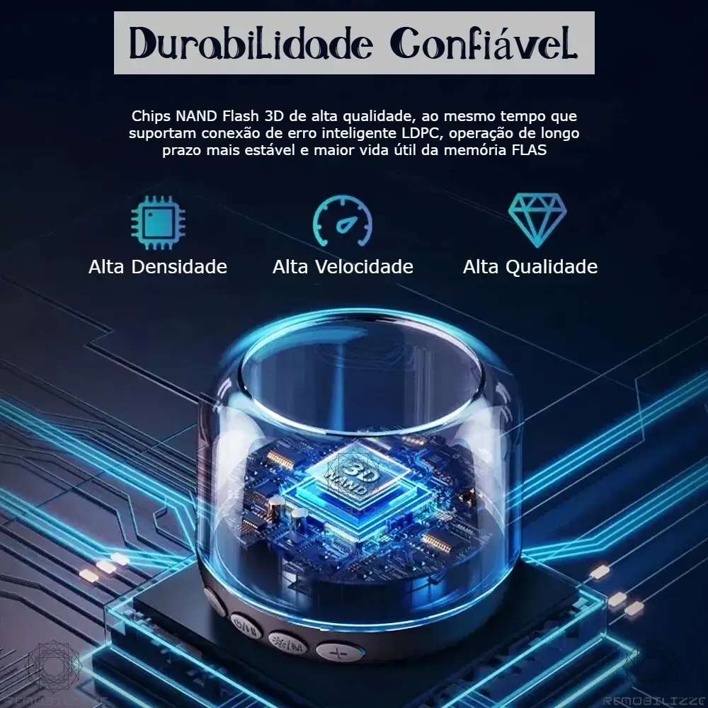 SSD HUADISK com eficiência térmica e baixo consumo de energia