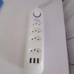 Extensão Elétrica 2 Metros com 3/4 Tomadas e 3 USB, Bivolt, Proteção Contra Surtos, Botão Liga/Desliga – Ideal para Casa, Escritório, Celulares e Eletrônicos com Carregamento Rápido Com Certificação Inmetro photo review