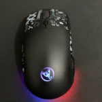 Mouse Gamer HXSJ T90 Sem Fio Bluetooth 3 em 1 com Iluminação RGB Personalizável, DPI Ajustável até 3600, Recarregável 750mAh, 6 Botões Silenciosos – Mouse Ergonômico Estilizado para Jogos, Trabalho e Estudo – Compatível com Windows, Mac, Android e Smart TV photo review