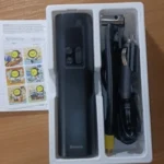 Mini Compressor de Ar Portátil Recarregável 12V com Display Digital, Lanterna LED, Auto Stop e Alta Pressão – Inflador Rápido para Pneus de Carro, Moto, Bike e Esportes photo review