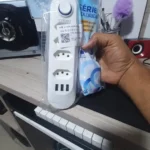 Extensão Elétrica 2 Metros com 3/4 Tomadas e 3 USB, Bivolt, Proteção Contra Surtos, Botão Liga/Desliga – Ideal para Casa, Escritório, Celulares e Eletrônicos com Carregamento Rápido Com Certificação Inmetro photo review