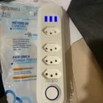 Extensão Elétrica 2 Metros com 3/4 Tomadas e 3 USB, Bivolt, Proteção Contra Surtos, Botão Liga/Desliga – Ideal para Casa, Escritório, Celulares e Eletrônicos com Carregamento Rápido Com Certificação Inmetro photo review