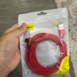 Cabo de Carregamento Rápido USB para iPhone – Nylon Trançado, Cotovelo 90° Ideal para Jogos e Uso Diário! photo review