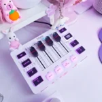 Mesa de Som USB com Phantom Power e Efeitos de Voz para Streaming, Podcast e Games | Leve Seu Áudio ao Nível Profissional! photo review