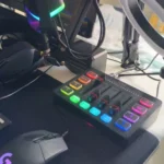 Mesa de Som USB com Phantom Power e Efeitos de Voz para Streaming, Podcast e Games | Leve Seu Áudio ao Nível Profissional! photo review