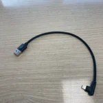 Cabo de Carregamento Rápido USB para iPhone – Nylon Trançado, Cotovelo 90° Ideal para Jogos e Uso Diário! photo review