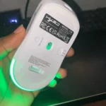 Mouse Gamer HXSJ T90 Sem Fio Bluetooth 3 em 1 com Iluminação RGB Personalizável, DPI Ajustável até 3600, Recarregável 750mAh, 6 Botões Silenciosos – Mouse Ergonômico Estilizado para Jogos, Trabalho e Estudo – Compatível com Windows, Mac, Android e Smart TV photo review