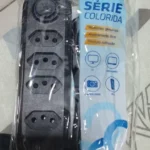Extensão Elétrica 2 Metros com 3/4 Tomadas e 3 USB, Bivolt, Proteção Contra Surtos, Botão Liga/Desliga – Ideal para Casa, Escritório, Celulares e Eletrônicos com Carregamento Rápido Com Certificação Inmetro photo review