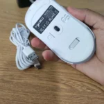 Mouse Gamer HXSJ T90 Sem Fio Bluetooth 3 em 1 com Iluminação RGB Personalizável, DPI Ajustável até 3600, Recarregável 750mAh, 6 Botões Silenciosos – Mouse Ergonômico Estilizado para Jogos, Trabalho e Estudo – Compatível com Windows, Mac, Android e Smart TV photo review